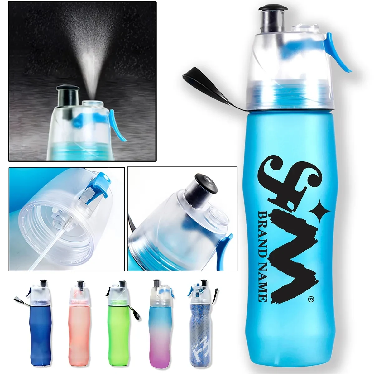 25oz Mist Water Bottle For Outdoor Sports Exercise 1