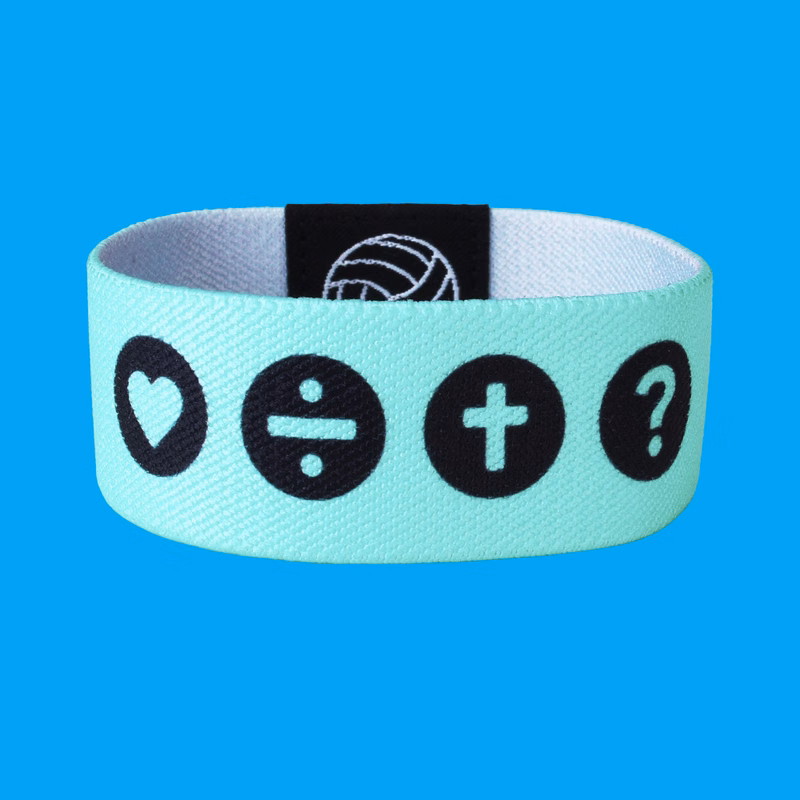 Sublimation Printing Elastic Souvenirs Wristband