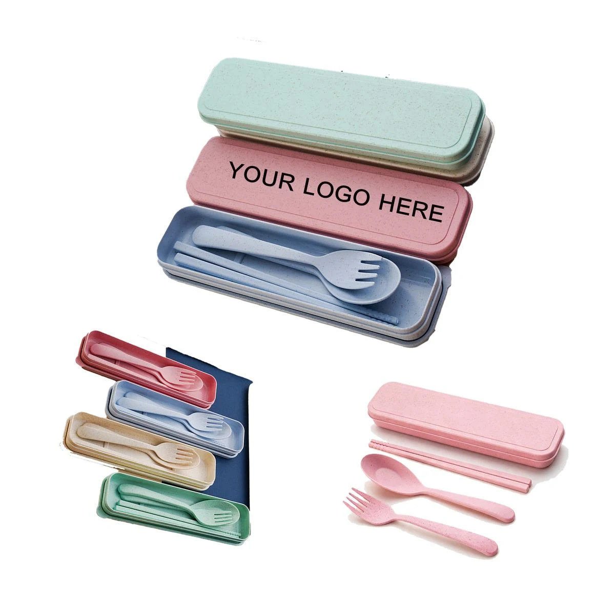 Outdoor Portable Plastic Utensil Set 1