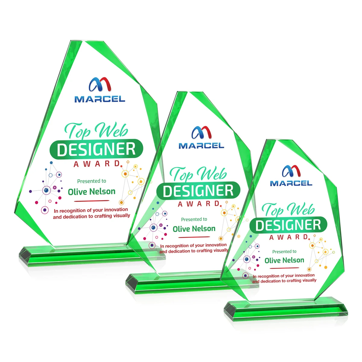 Hillmont VividPrint™ Award - Green 1