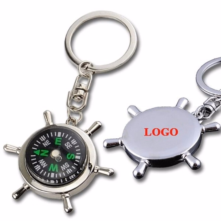 Compass Key Chain/ Key Holder