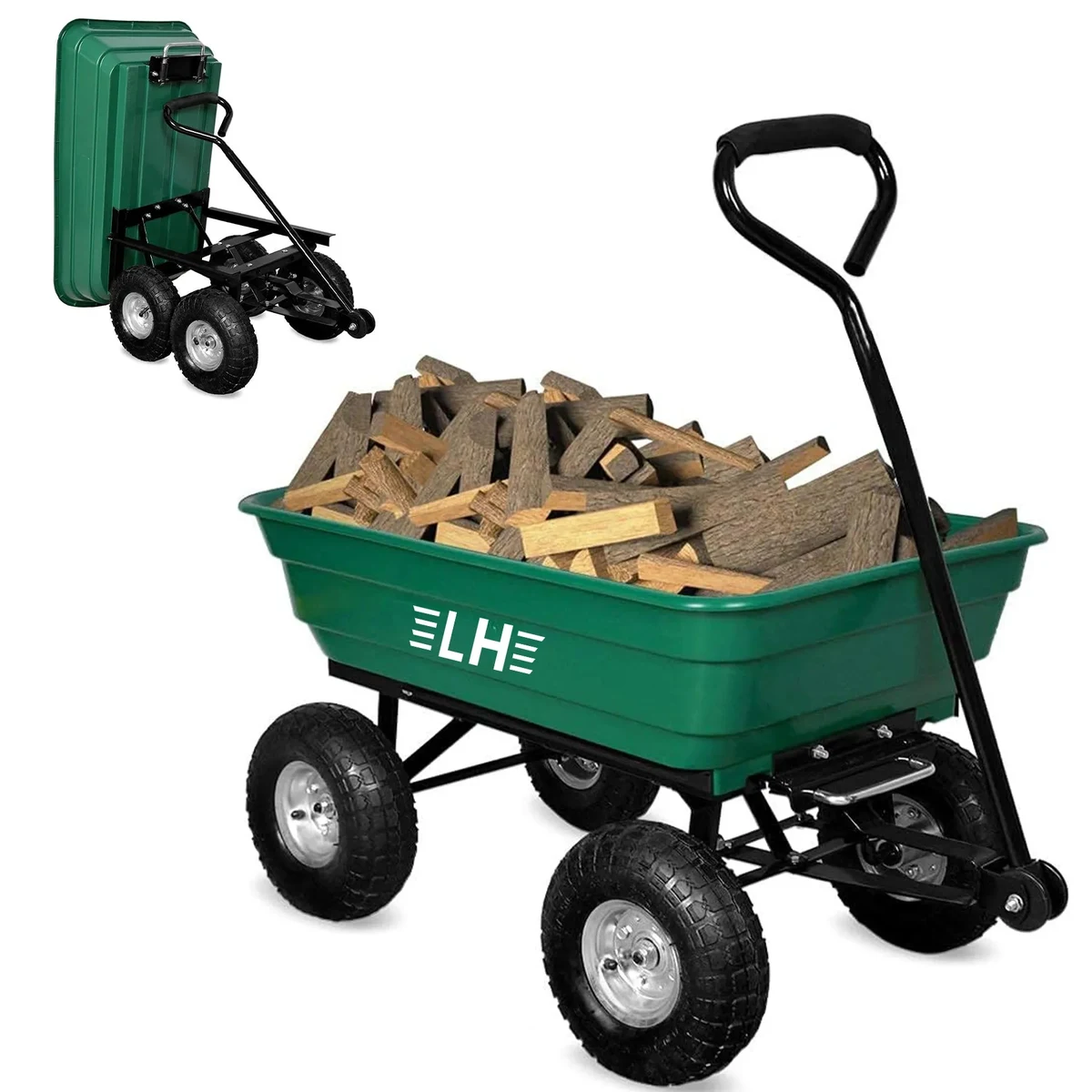 Garden carts and Dump Trucks 1