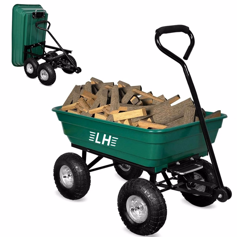 Garden carts and Dump Trucks