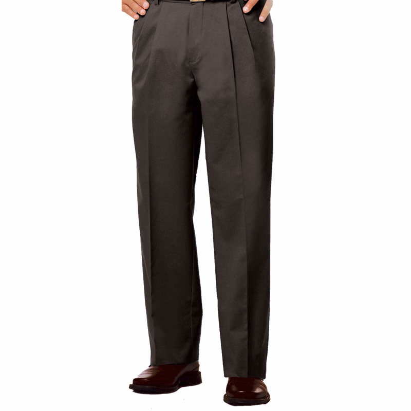 Men's Scotchgard Twill Pleated Front Pant