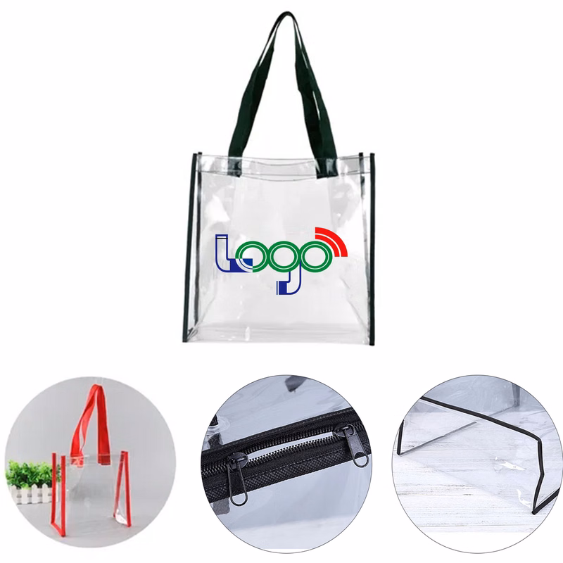Clear Stadium Tote 50pcs MOQ