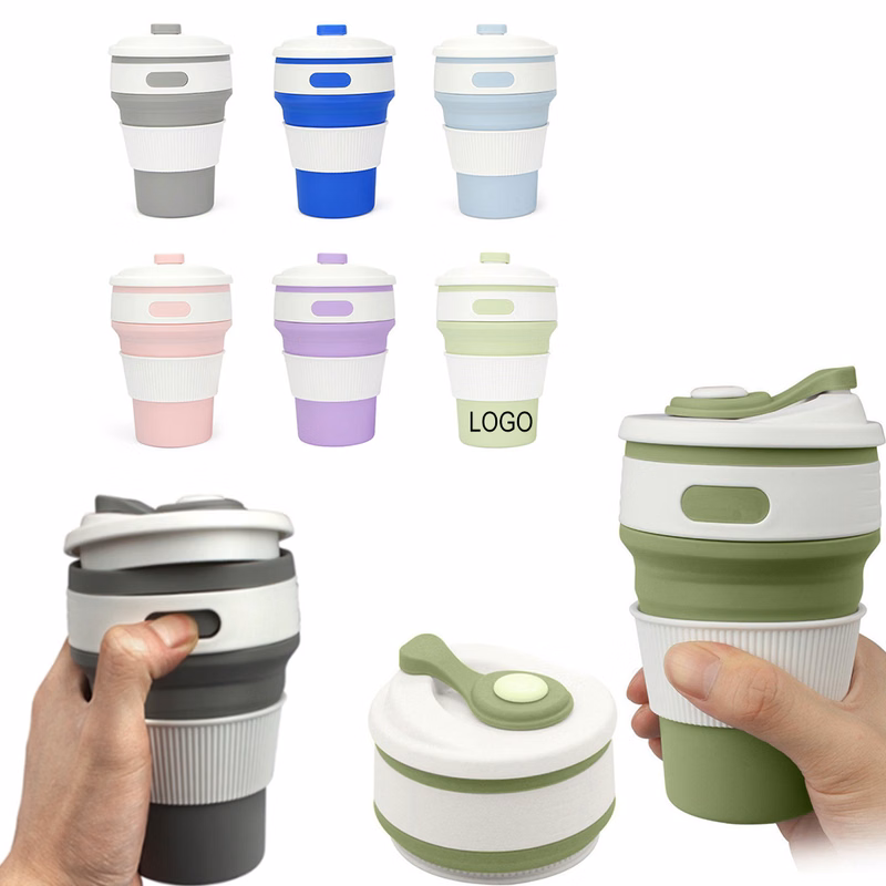 15OZ Collapsible Travel Water Bottle
