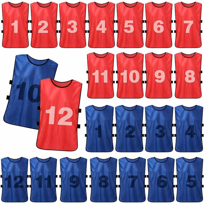 Team Soccer Pinnies Vests