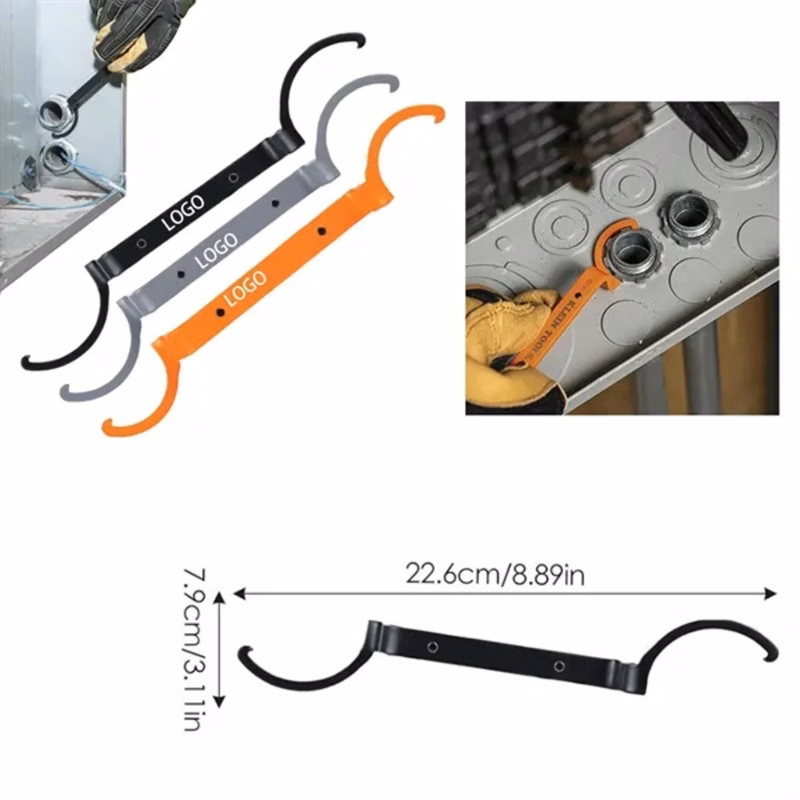 Catheter locking wrench