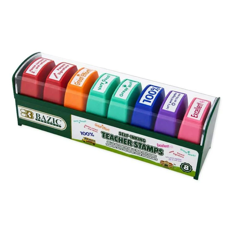 Teacher Stamps Set - 8 Pack 1