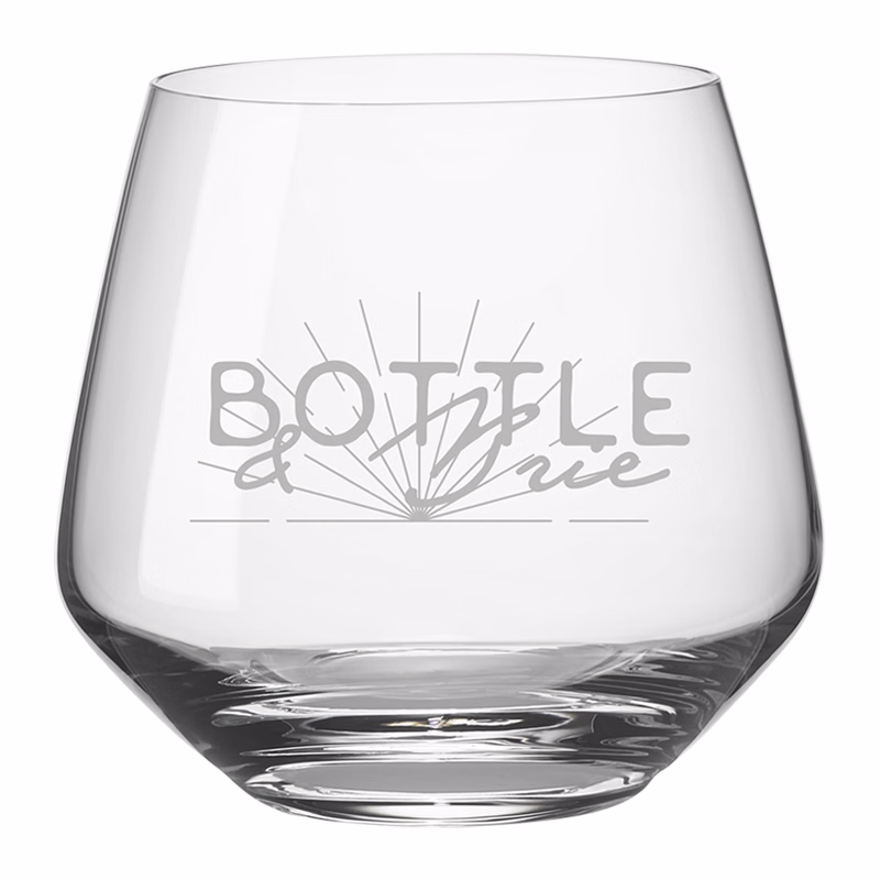 14oz. Charisma Crystal Whisky Glass