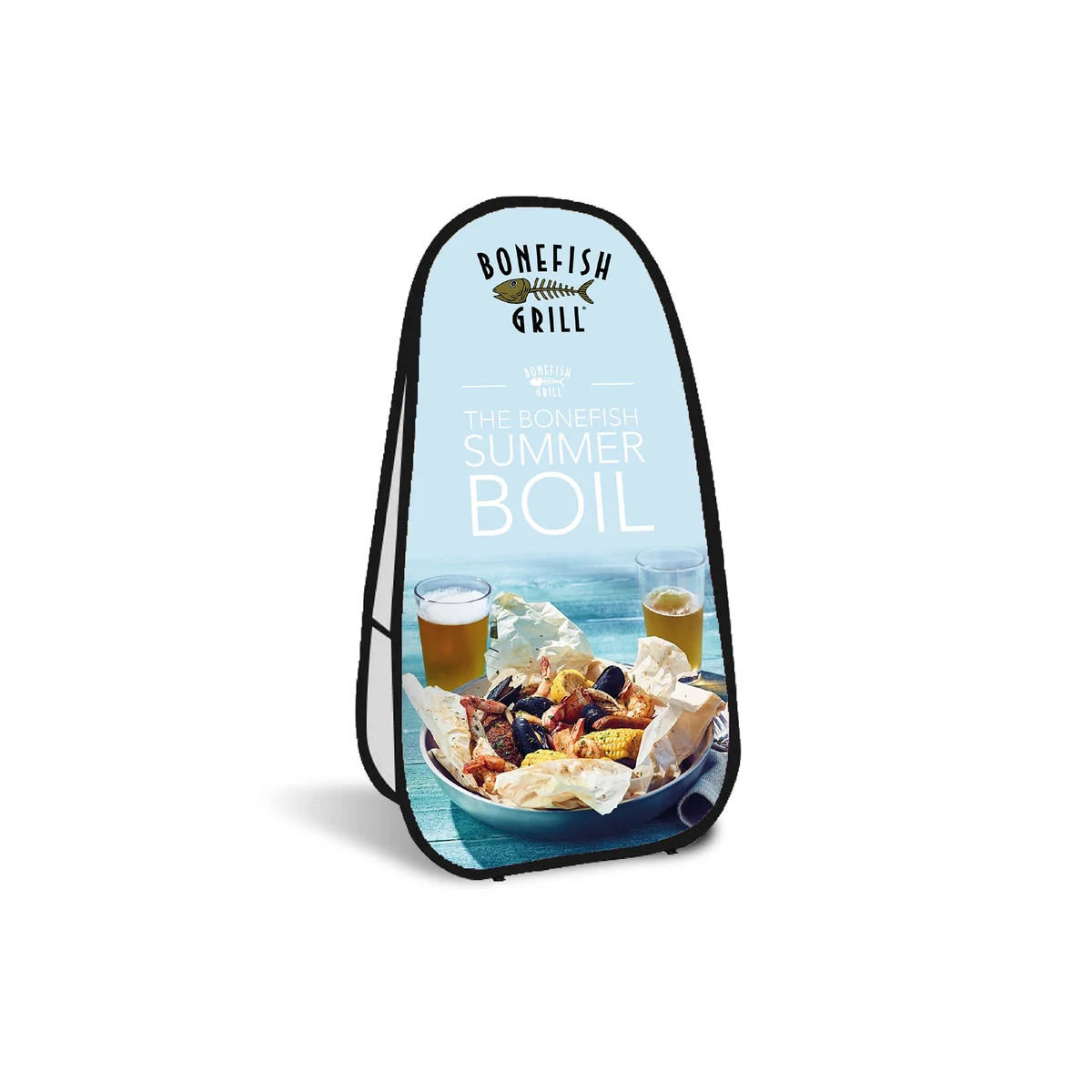 Pop Out Banner - Vertical 2 Sided (2ft x 3ft) 1