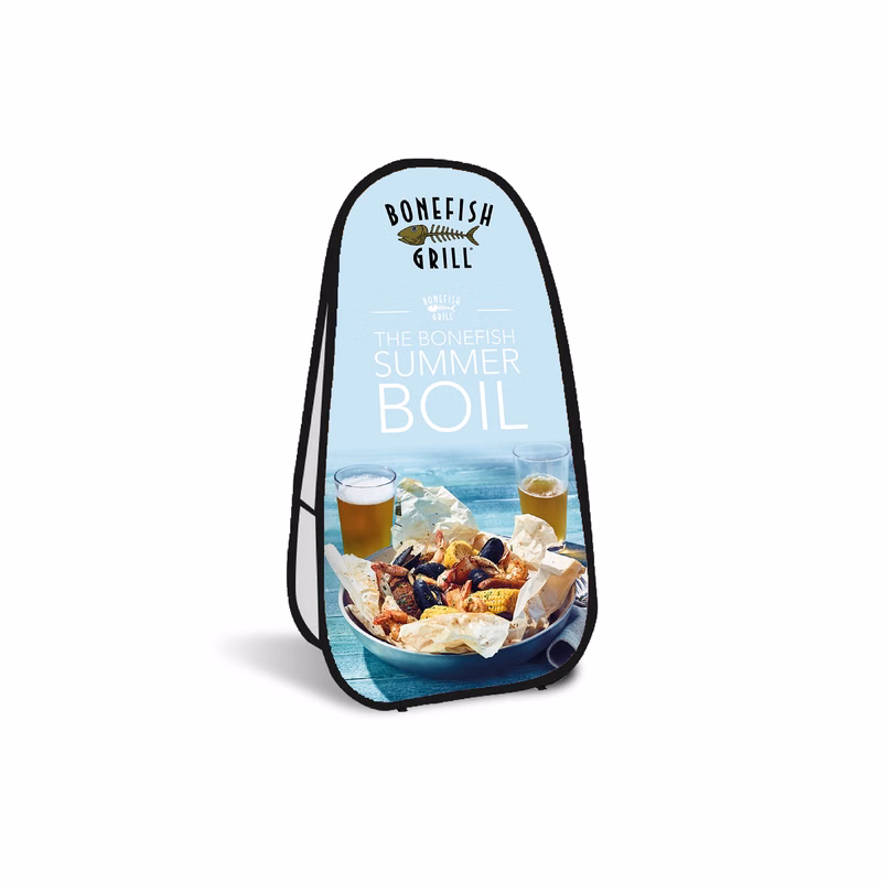 Pop Out Banner - Vertical 2 Sided (2ft x 3ft)