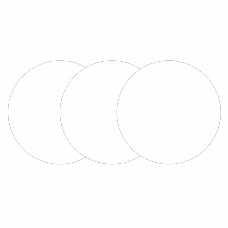 Round Paper Coasters for Drinks
