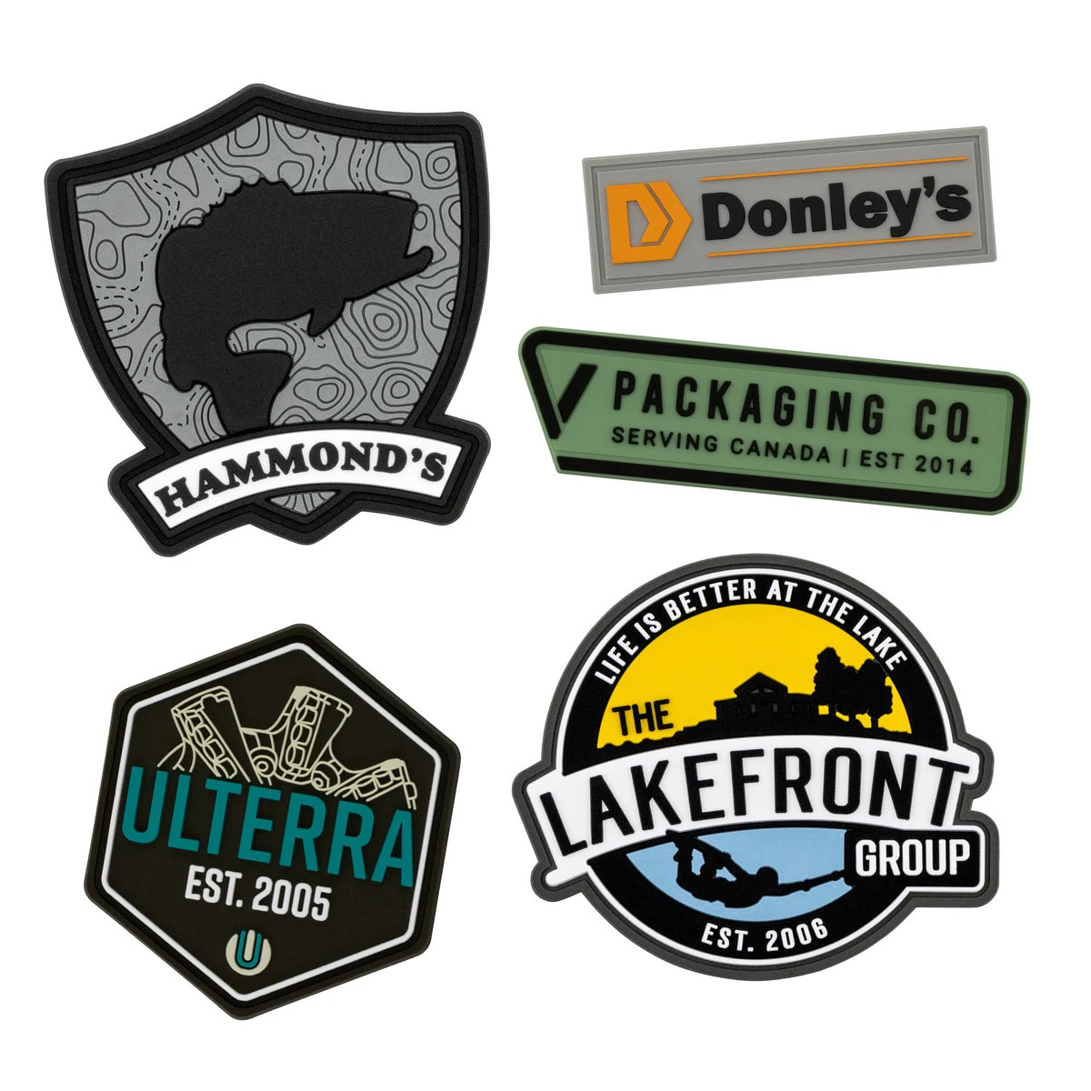Custom Soft PVC Patch Labels (3") 1
