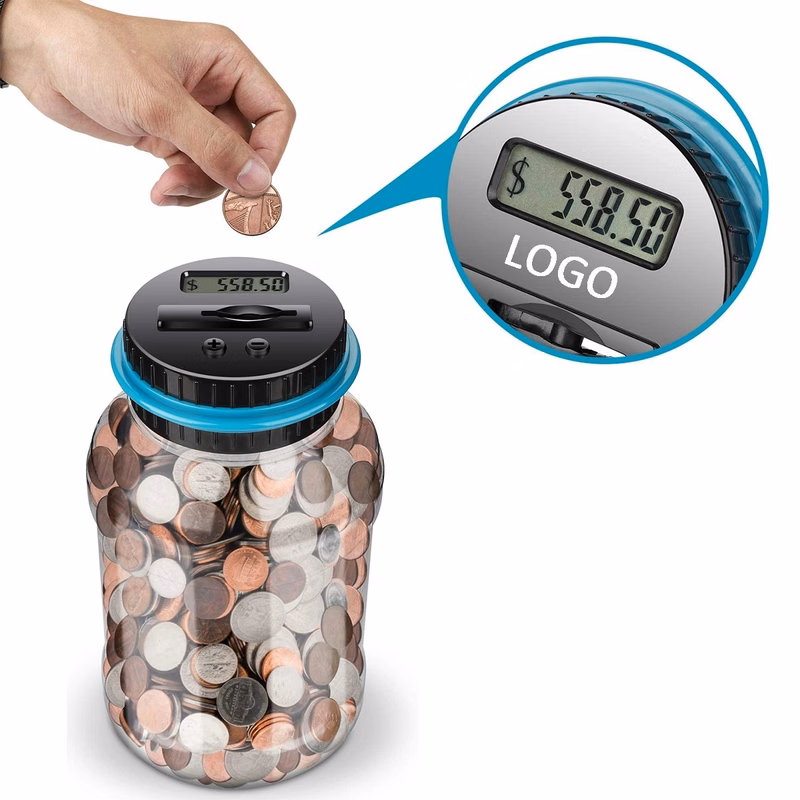 Digital Counting Money Jar With Lock