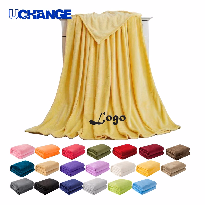 Rectangular Polar Fleece Blanket