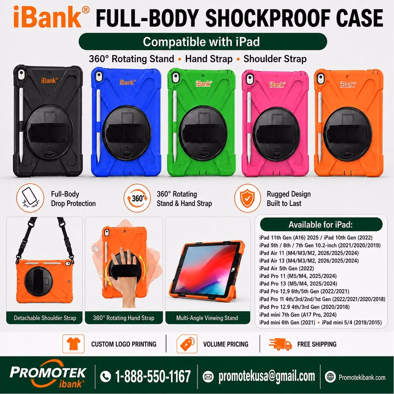 iBank ® iPad Shockproof Case