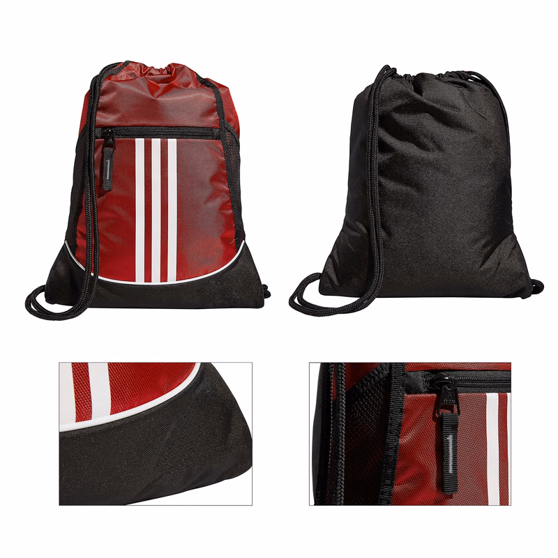 Drawstring Elastic Fabric Fashion Sports Backpack