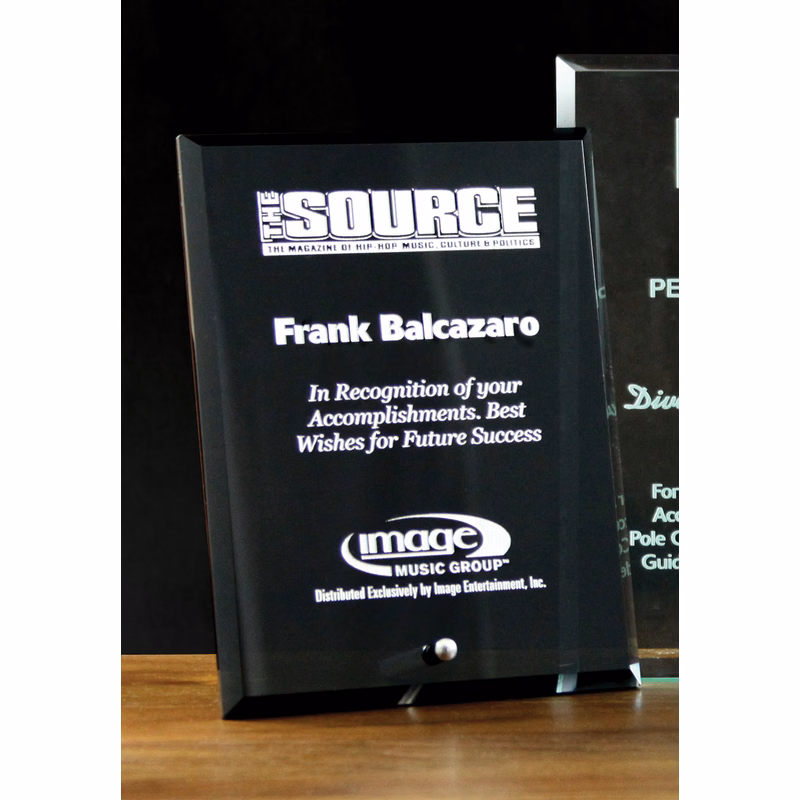 Smoke Gray Grandstand Plaque (4"x6")