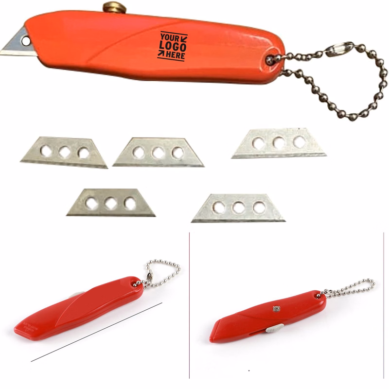 Mini Keychain Knife Box Opener