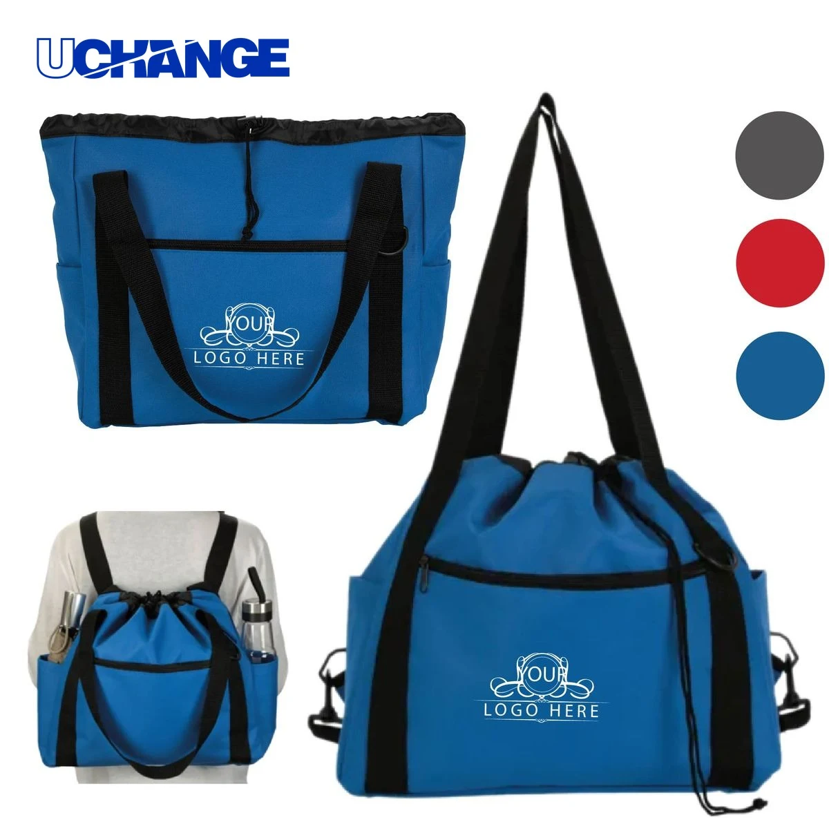 Convertible Tote-Pack Backpack 1