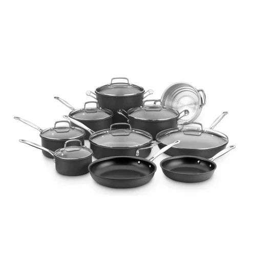 Cuisinart Chef's Classic Nonstick Hard Anodized 17-Piece Set 1