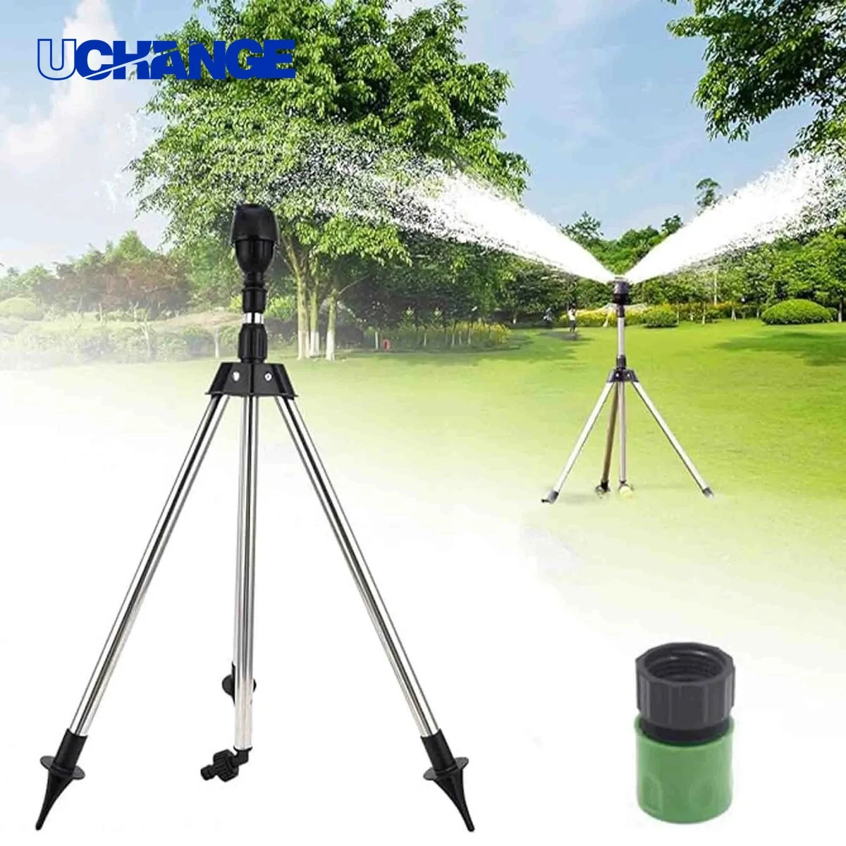 Automatic 360 Degree Rotating Lawn Sprinkler 1