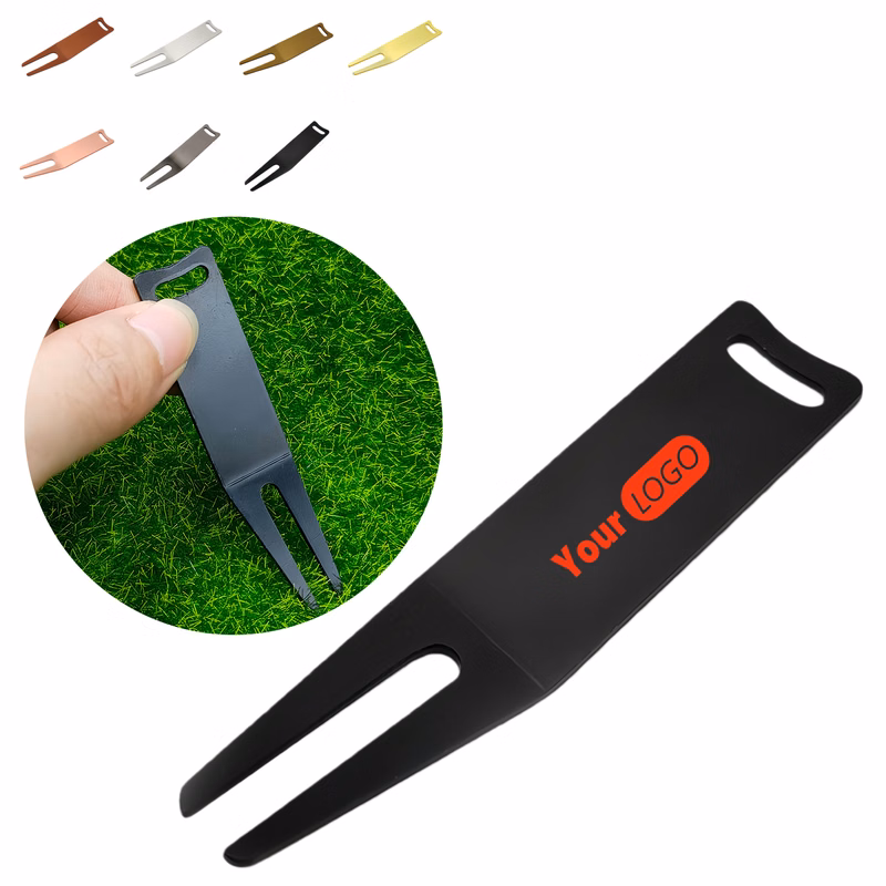 Iron Minimalist Golf Lawn Fork