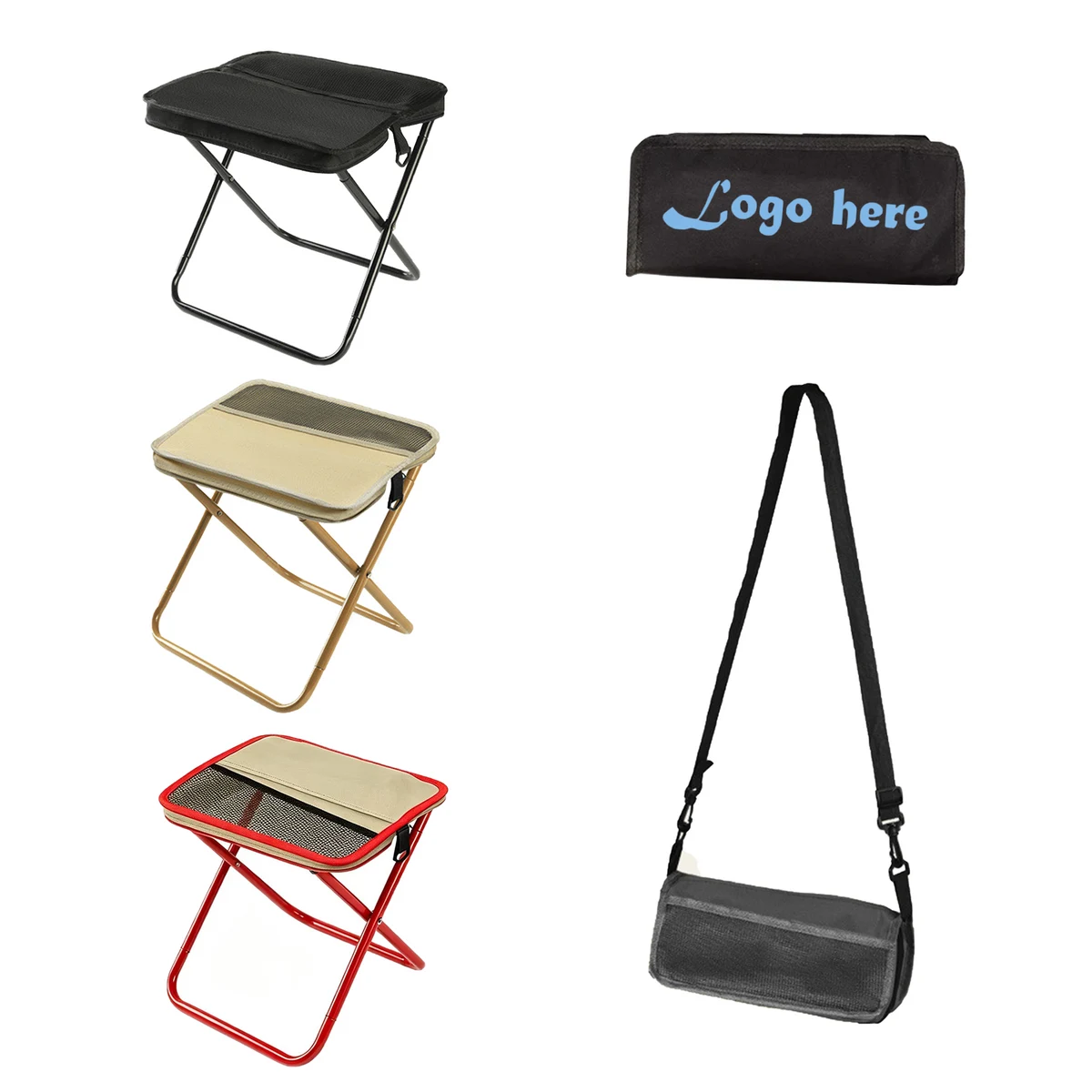 Lightweight Crossbody Folding Camp Chair 1