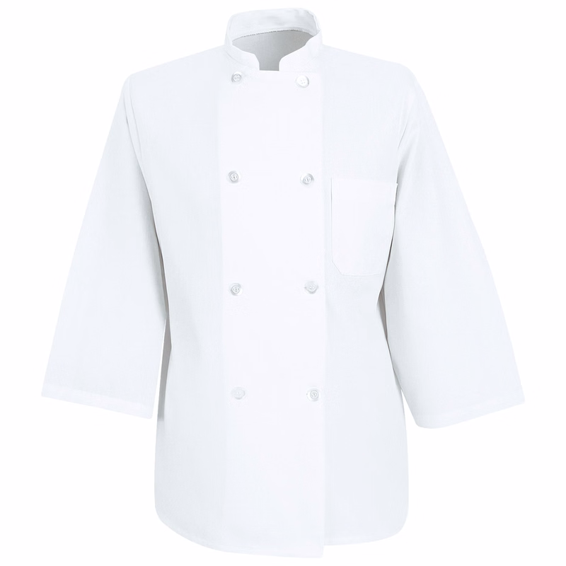 Red Kap® ¾ Sleeve Chef Coat