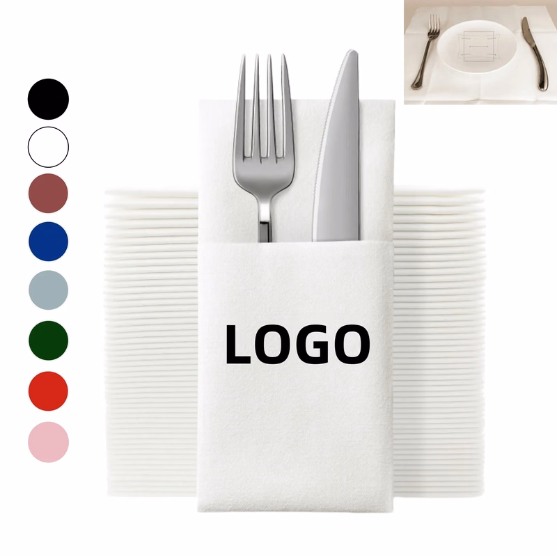Disposable Utensil Tissue Pack