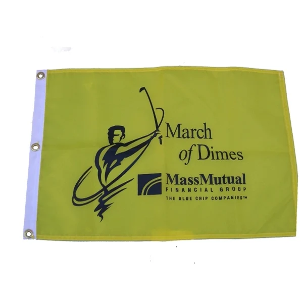Golf Flag, 14" x 20", with 3 grommets 1
