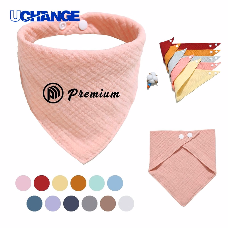 Cotton Baby Bandana Drool Bib