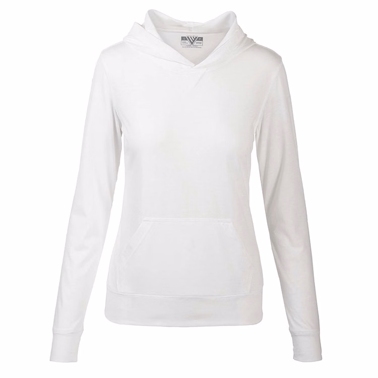 Levelwear Ladies Recovery Long Sleeve Hooded Shirt