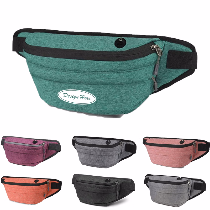 Large Water-Resistant Fanny Pack for Hiking and Outdoor Use