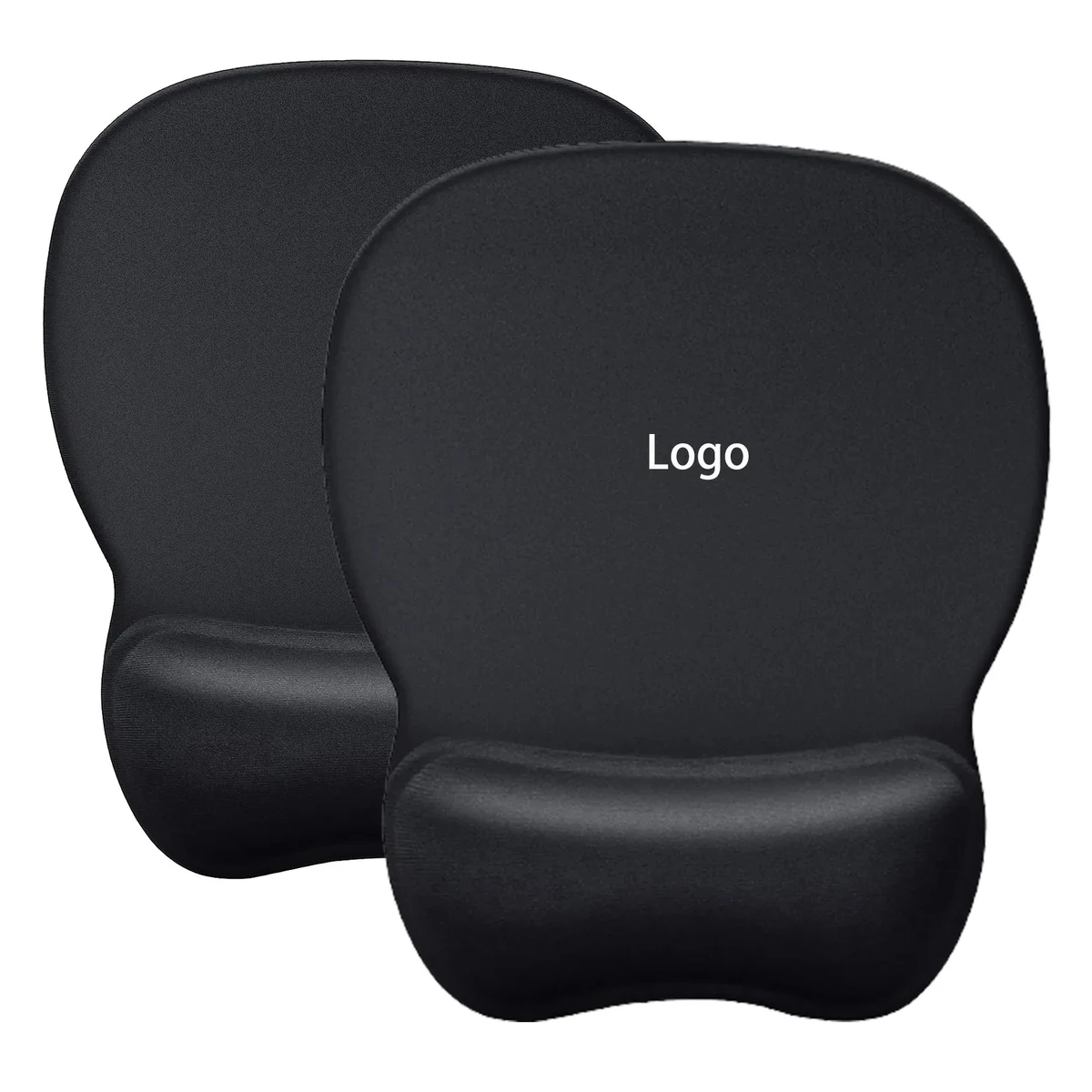 MOQ 20pcs Silicone Non-Slip Mouse Pad With Wrist Support 1