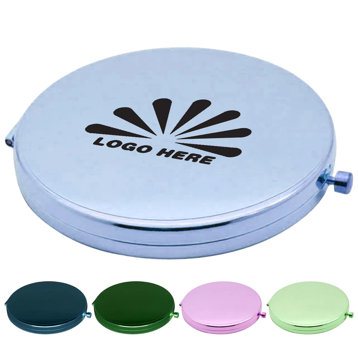 Foldable Metal Mirror for Custom Branding 1