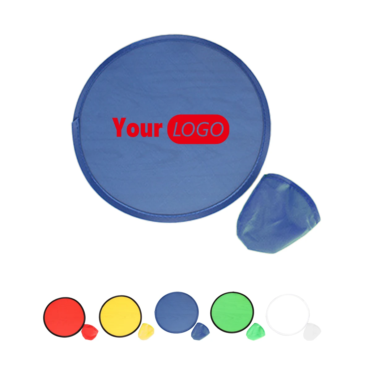 Portable Round Foldable Nylon Fan 1