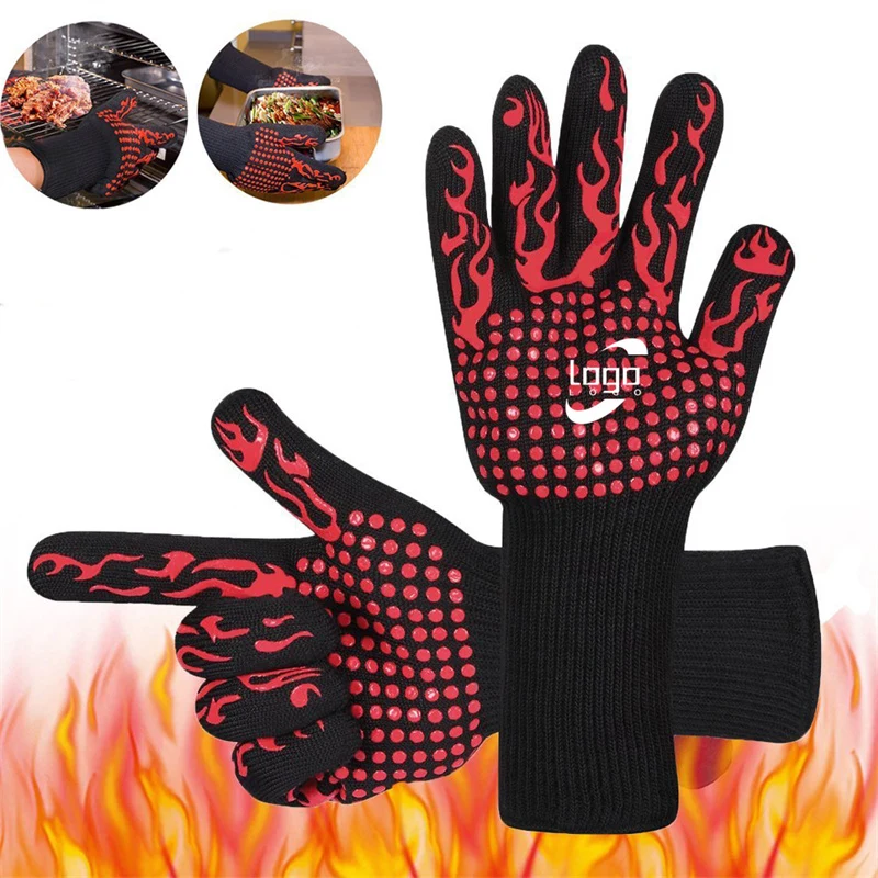 Fire Resistant BBQ Cooking Glove 1