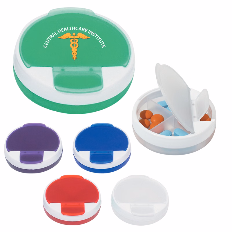 Round Pill Holder