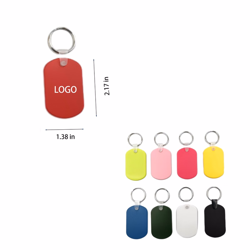 Full Color PVC Soft Material Keychain