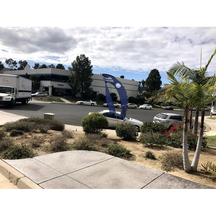 Giant Location Pin, Unique Outdoor Pinpoint Flag 1