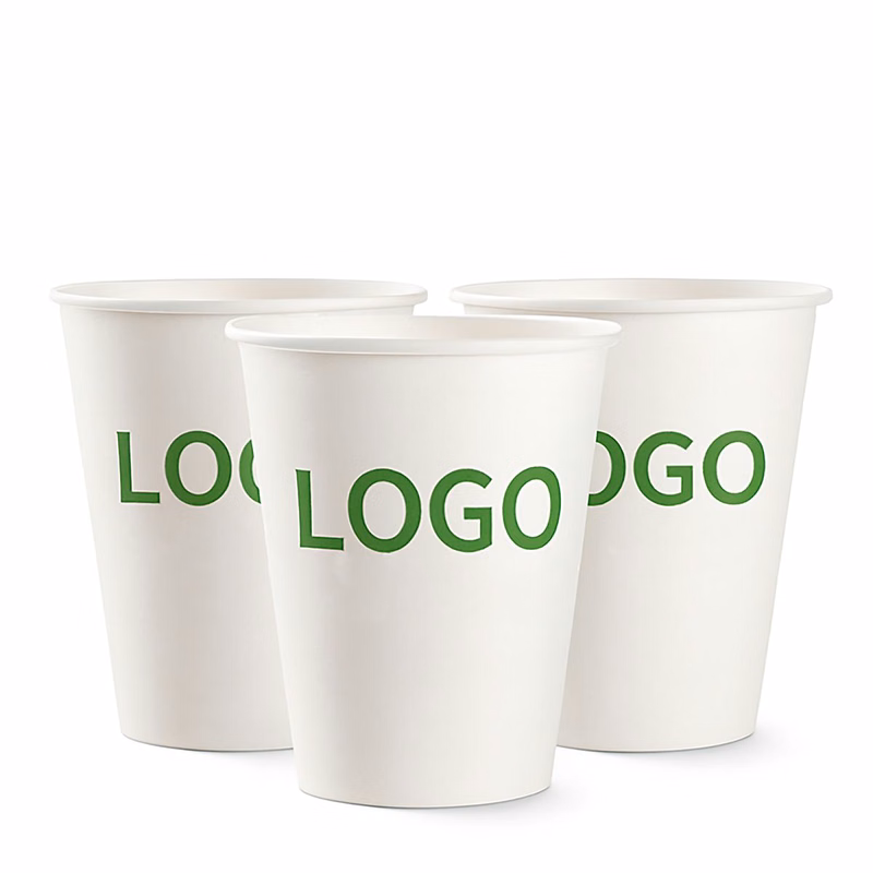 One-time Use 9-ounce Eco-friendly Thick Paper Cup