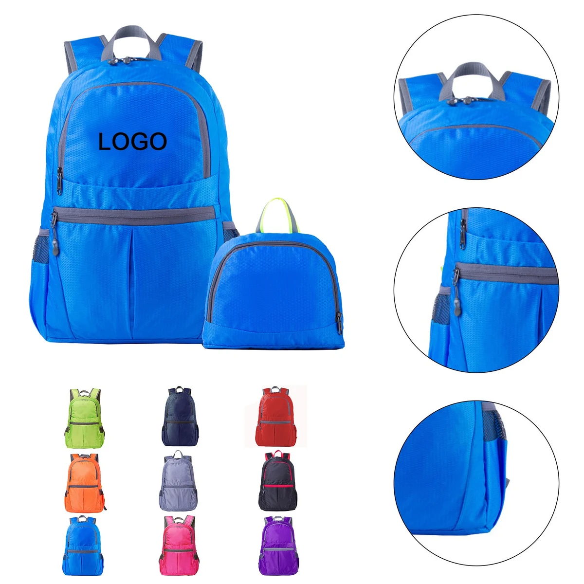Packable Lightweight Hiking Backpack 1
