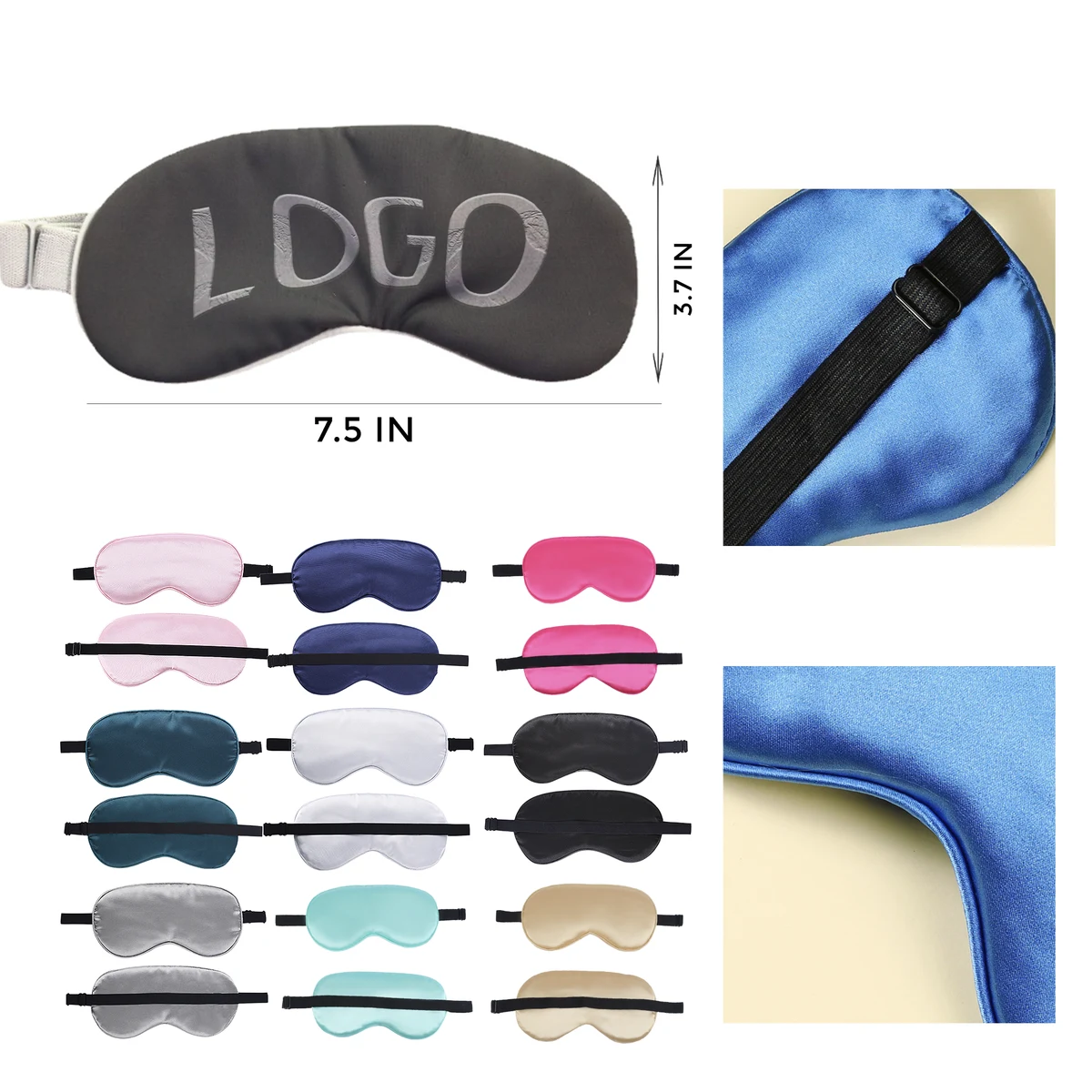 MOQ 100 PCS Snug Soft Sleep Eye Mask 1