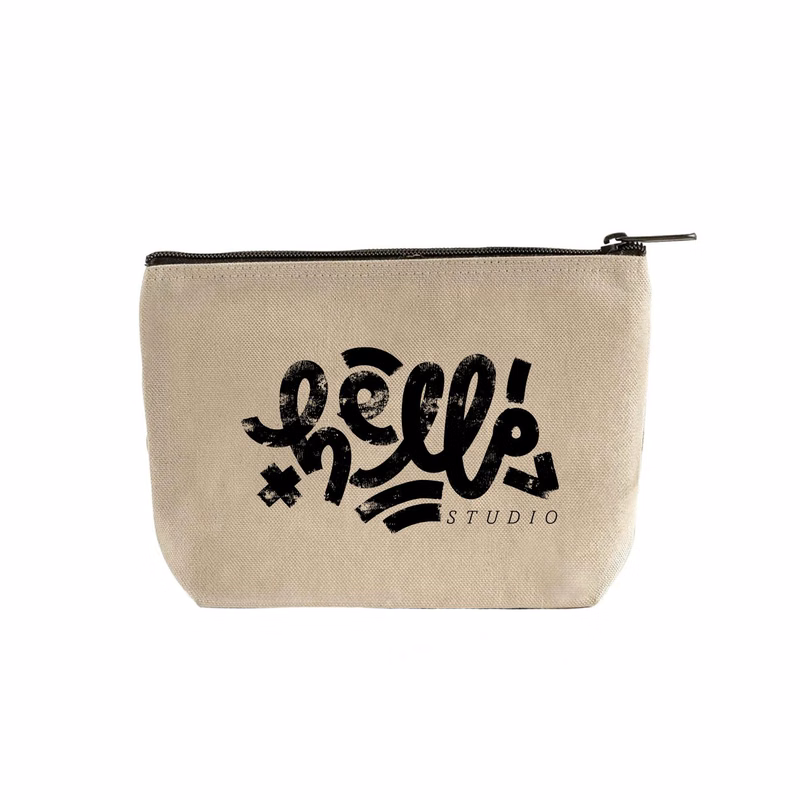 Emerald Bay Eco Canvas Cosmetic Pouch