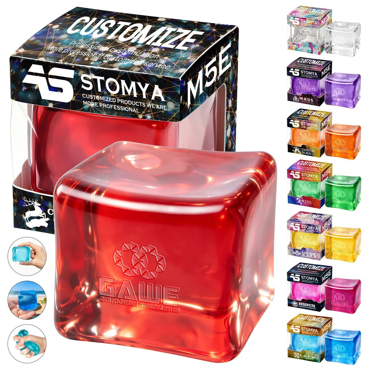 Cube Stress-Relief Squishy Toy 1