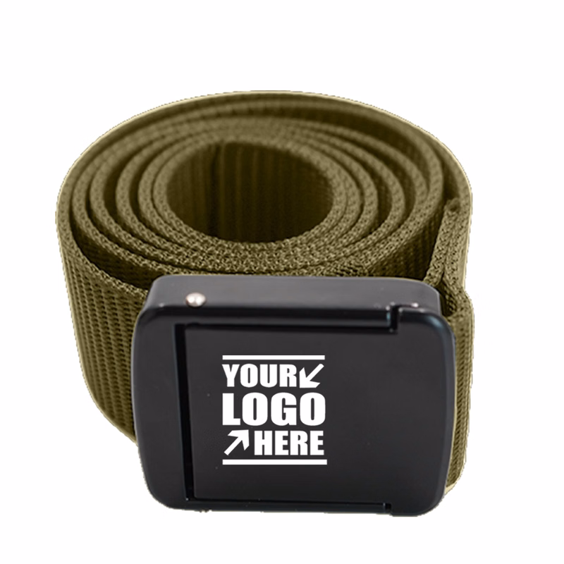Tactical Nylon Belt With Zinc Alloy Buckle
