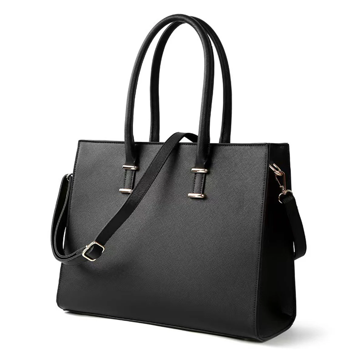 Premium PU Leather Laptop Tote 1
