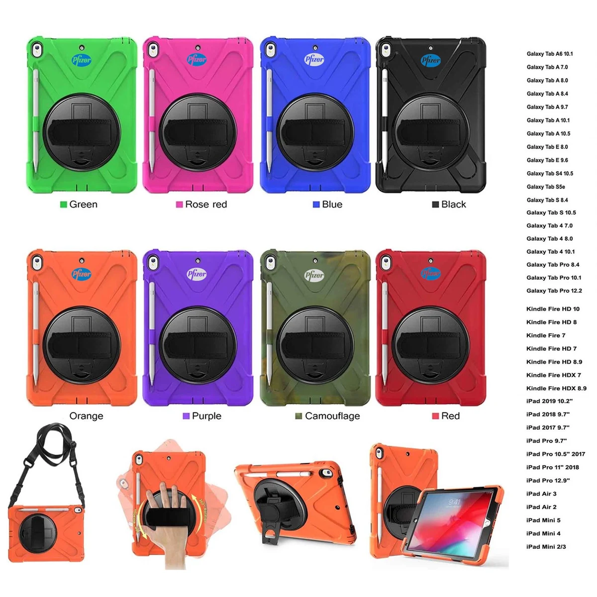 iBank ® iPad Pro 12.9" Shockproof Case 6th/5th/4th (2022/2021/2020) 1